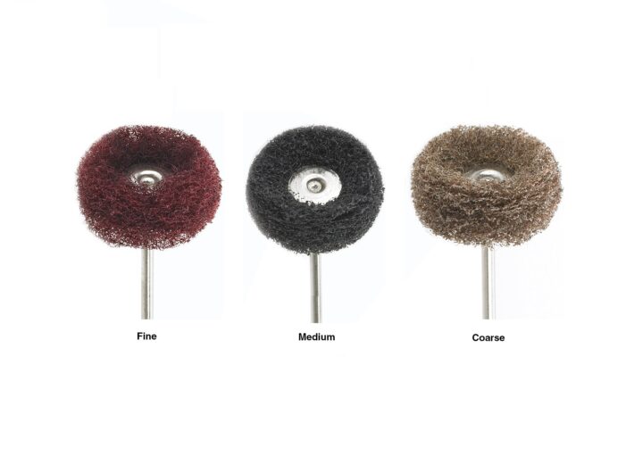 thumbnail image 2 of Keystone 1670091 Scotch Brite Hatho Miniature HP Polishing Brush – Fine, Pack Of 12 2 of 3