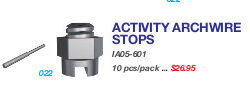 Activity Archwire Stops IA05-601