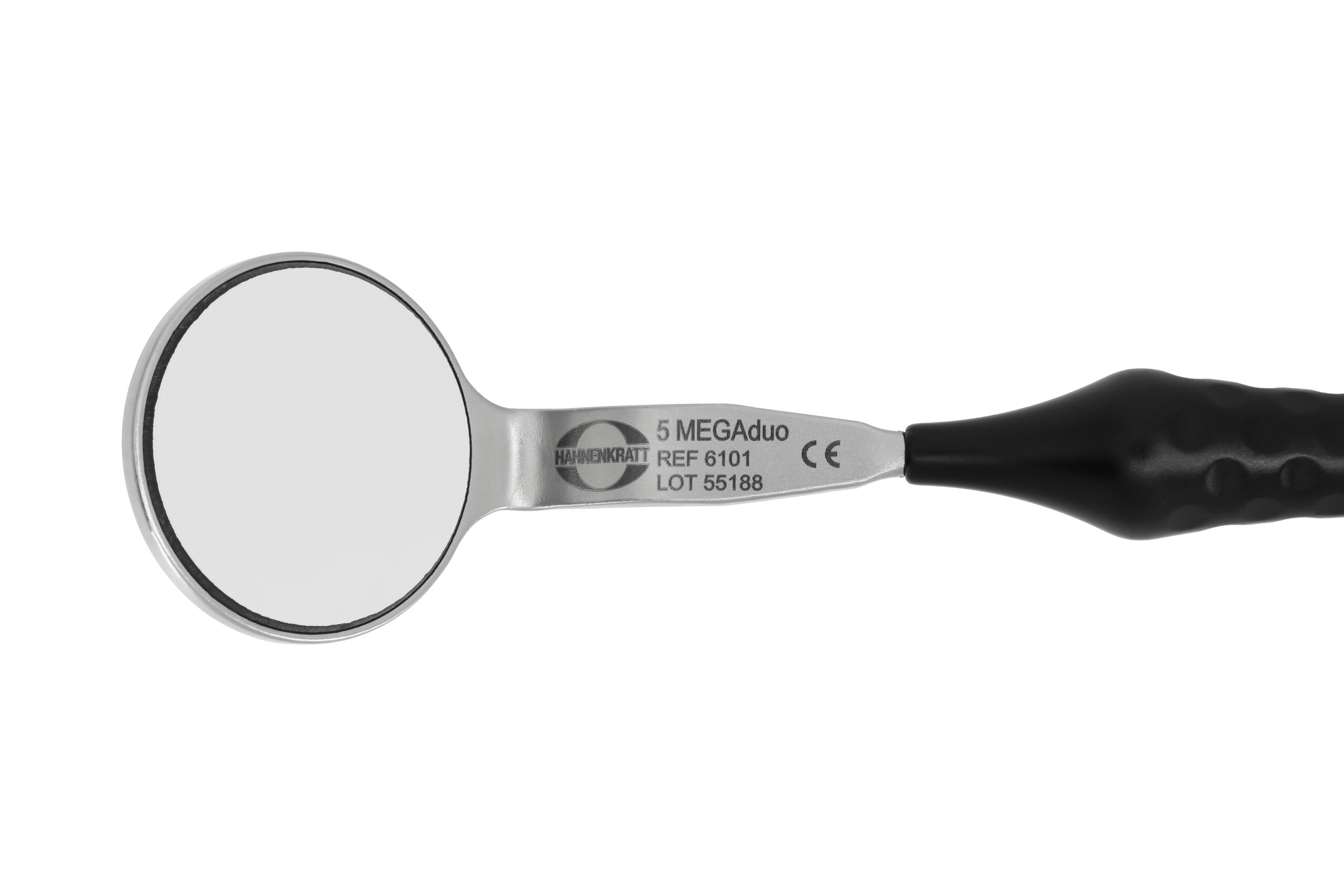 Hahnenkratt Rhodium Stem Mirrors Double Sided Mega 6101 Ray Purt Dental