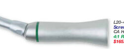 L20-4PY (SS) Low Speed Handpiece Screw in/Snap On CA 4:1 Standard