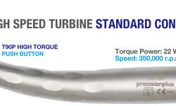T90P High Torque Push Button Handpiece 4 Holes