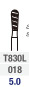 Edenta Turbo Dia Bur Long Pear T830LFG018 Super Coarse