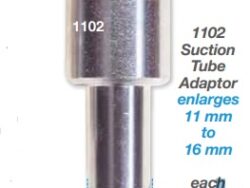 Suction Tube Adaptor Stainless Steel 1102